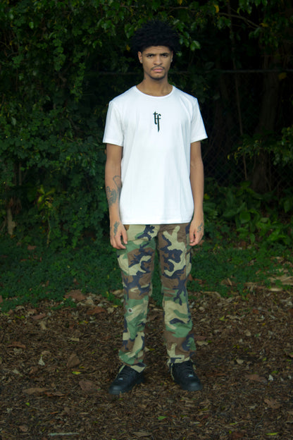 THIRTEEN FIGURES WHITE SHIRT