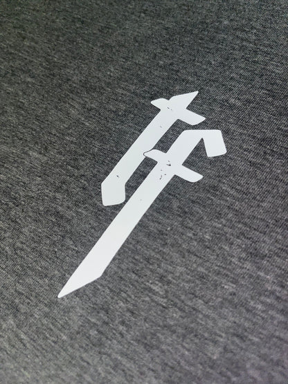 THIRTEEN FIGURES GREY SHIRT