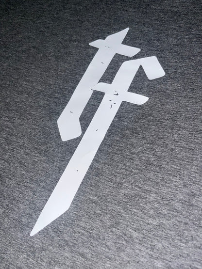 THIRTEEN FIGURES GREY SHIRT